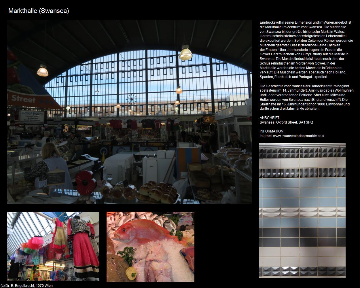 Markthalle (Swansea, Wales) in Kulturatlas-ENGLAND und WALES