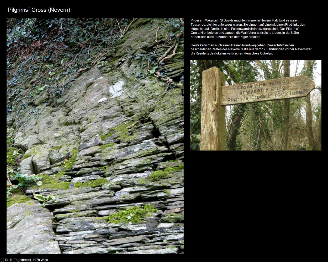 Pilgrims‘ Cross  (Nevern, Wales) in Kulturatlas-ENGLAND und WALES