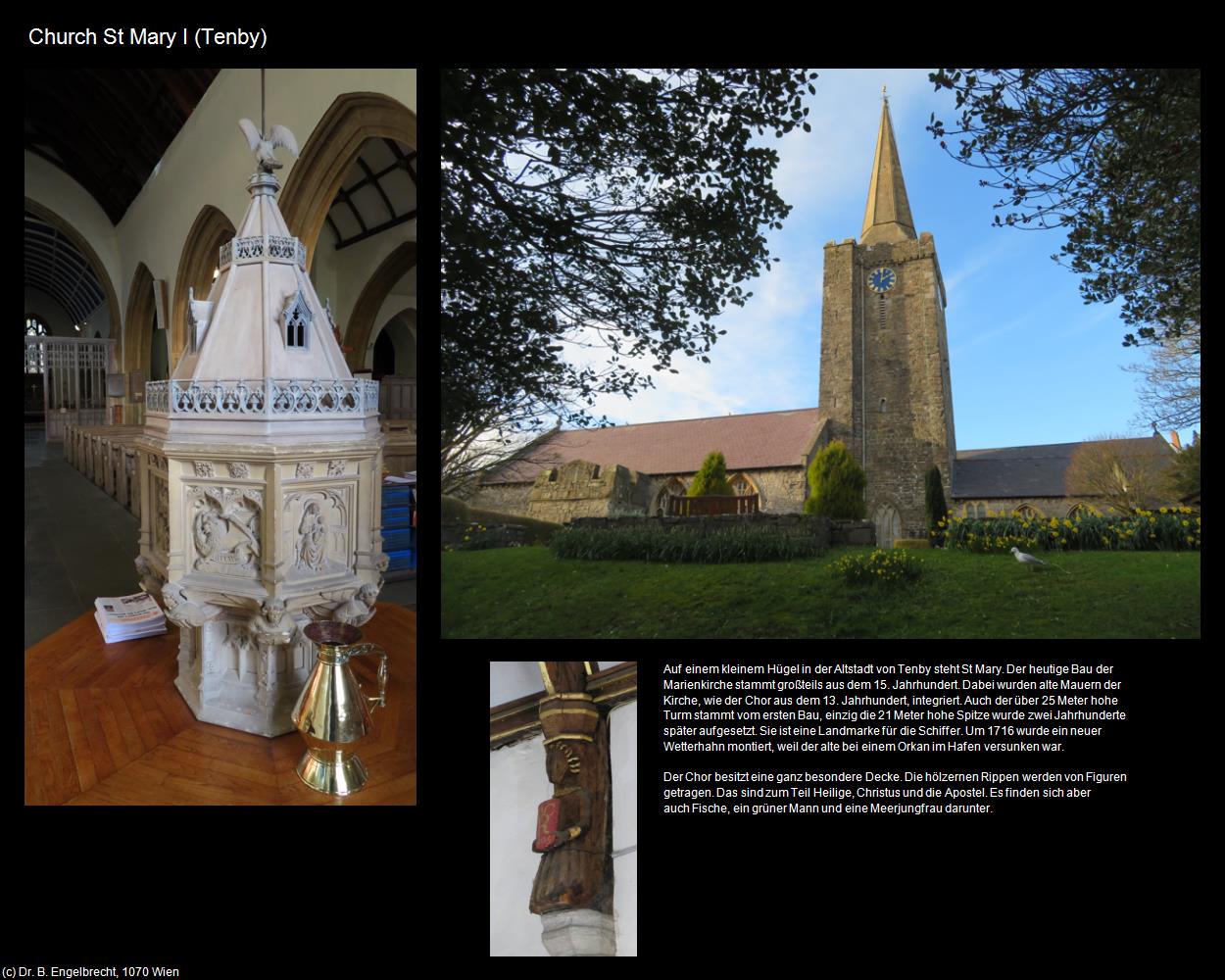 Church St Mary I  (Tenby, Wales) in Kulturatlas-ENGLAND und WALES