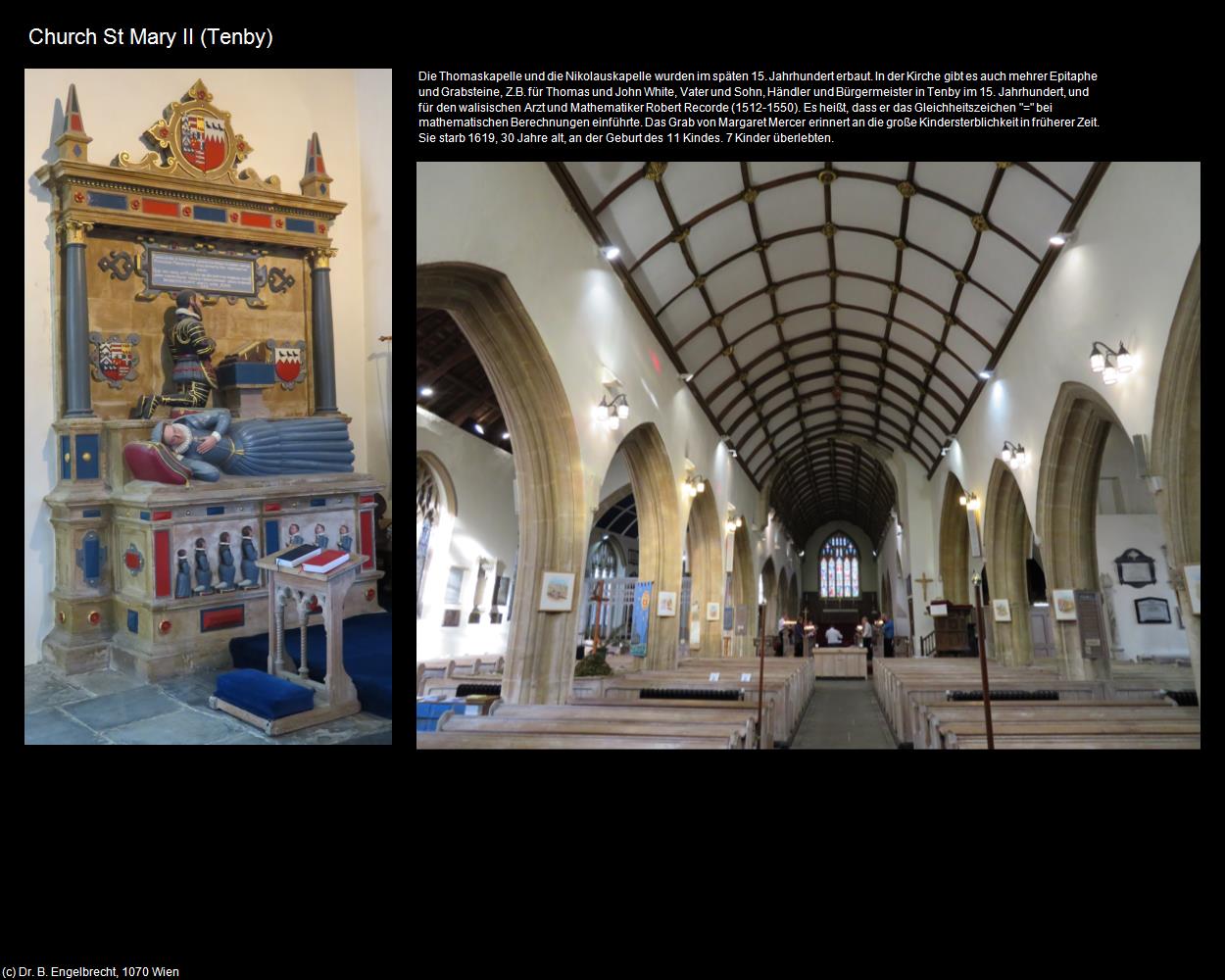 Church St Mary II  (Tenby, Wales) in Kulturatlas-ENGLAND und WALES