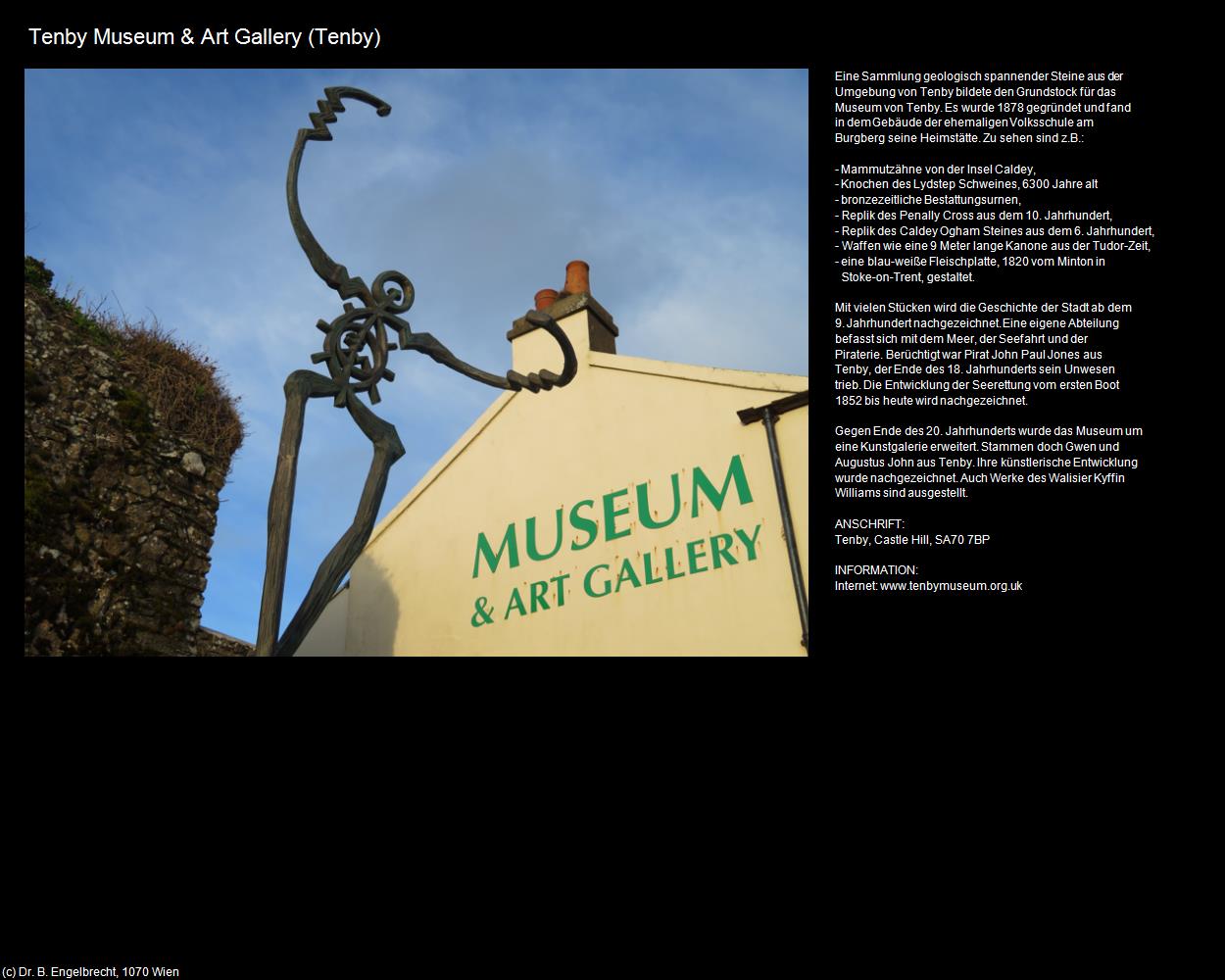 Tenby Museum & Art Gallery  (Tenby, Wales) in Kulturatlas-ENGLAND und WALES