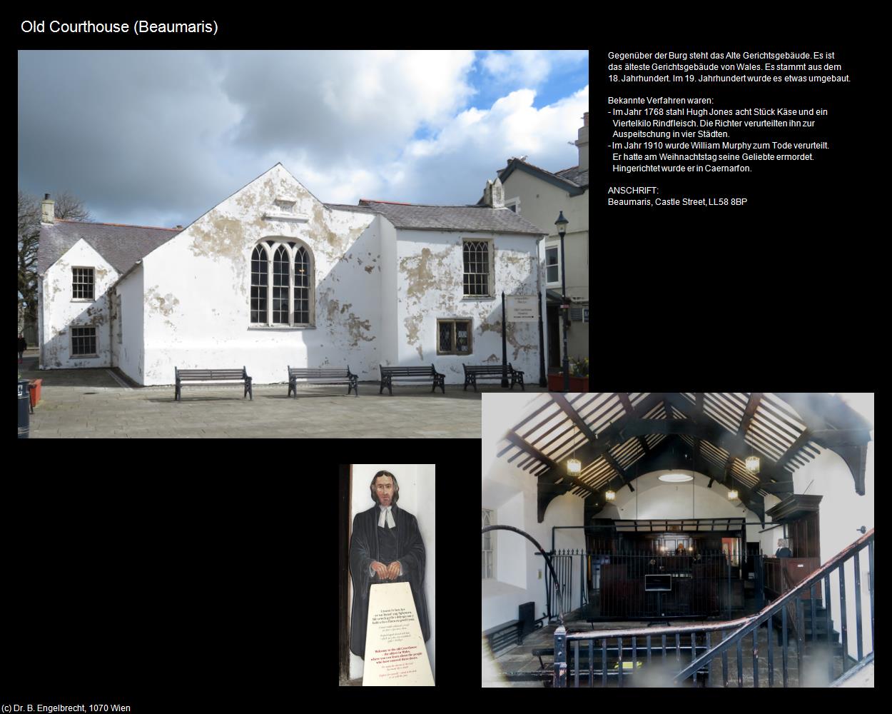Old Courthouse  (Beaumaris, Wales) in Kulturatlas-ENGLAND und WALES