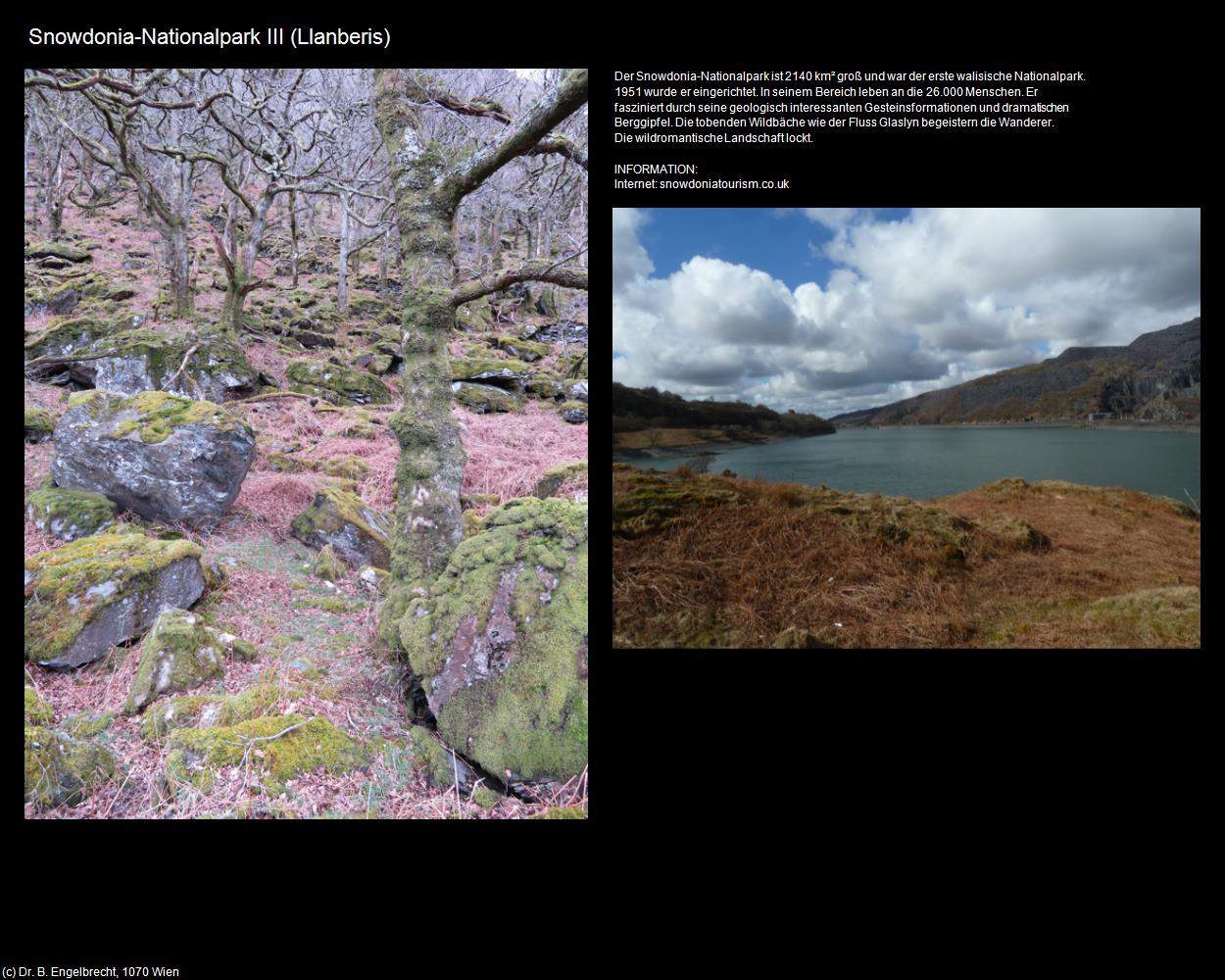 Snowdonia-Nationalpark III  (Llanberis, Wales) in Kulturatlas-ENGLAND und WALES