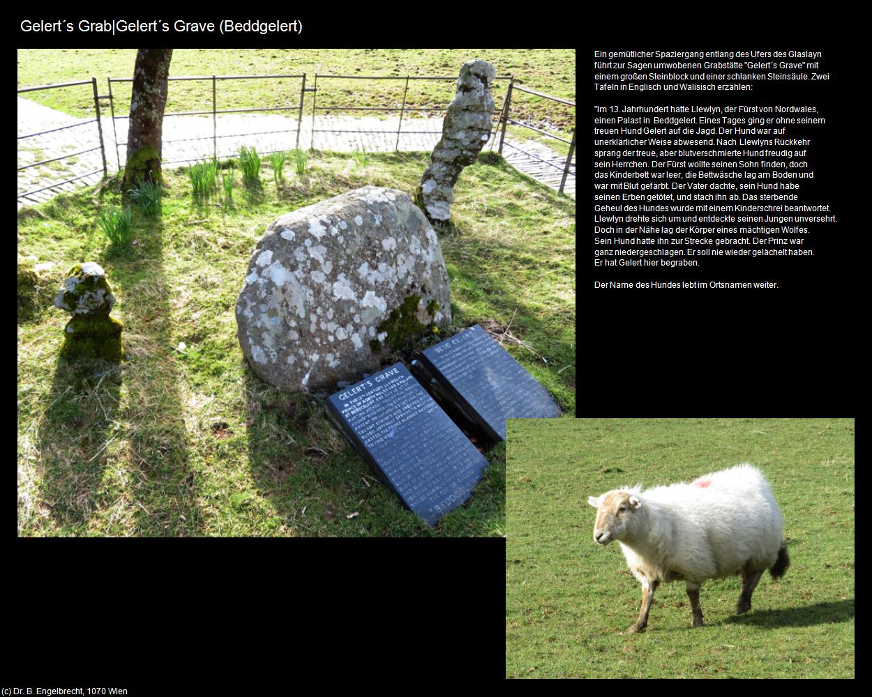 Gelert‘s Grab|Gelert‘s Grave (Beddgelert) (Beddgelert, Wales) in Kulturatlas-ENGLAND und WALES