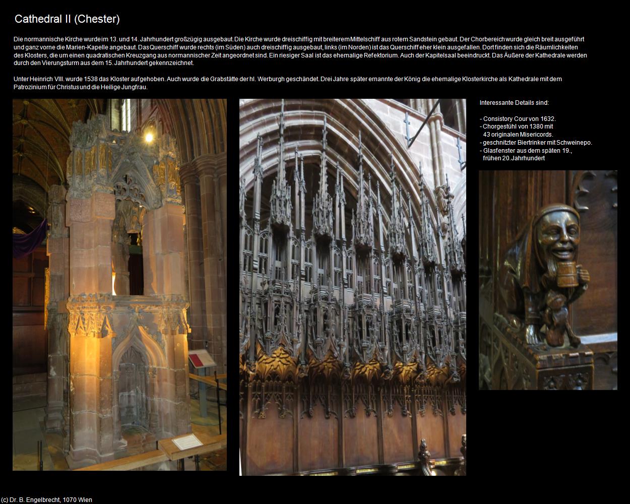 Cathedral II  (Chester, England) in Kulturatlas-ENGLAND und WALES