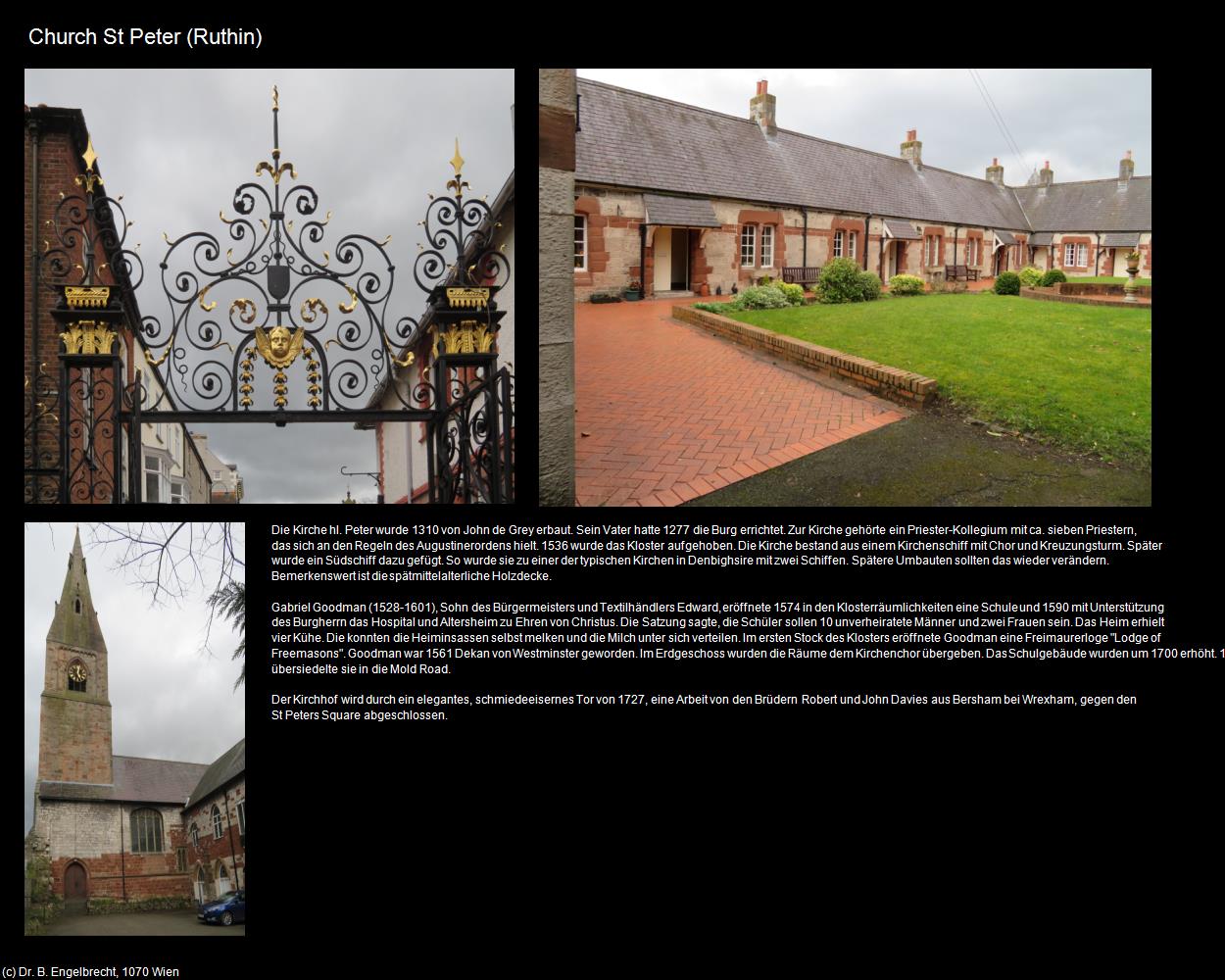Church St Peter  (Ruthin, Wales) in Kulturatlas-ENGLAND und WALES