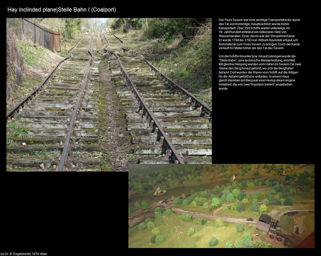 Hay inclinded plane|Steile Bahn I              (Coalport, England) in Kulturatlas-ENGLAND und WALES