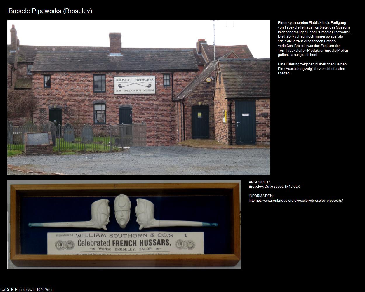 Brosele Pipeworks (Broseley, England) in Kulturatlas-ENGLAND und WALES