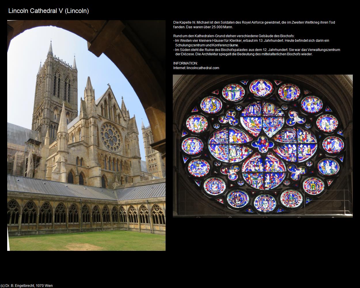 Lincoln Cathedral V  (Lincoln, England) in Kulturatlas-ENGLAND und WALES