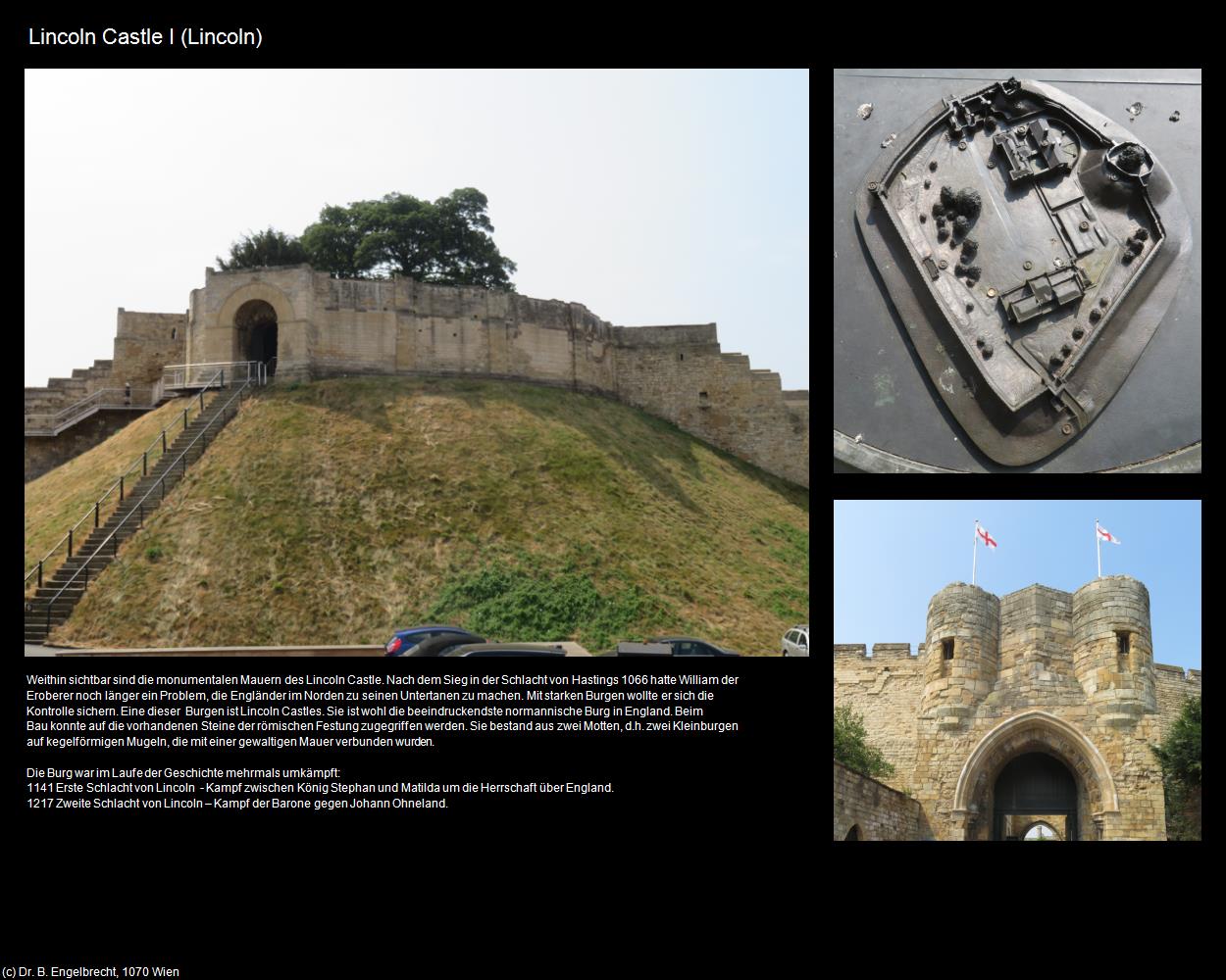 Lincoln Castle I  (Lincoln, England) in Kulturatlas-ENGLAND und WALES
