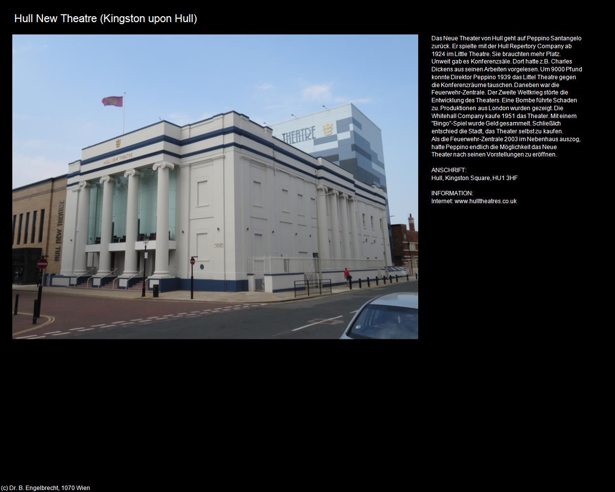 Hull New Theatre  (Kingston upon Hull, England) in Kulturatlas-ENGLAND und WALES