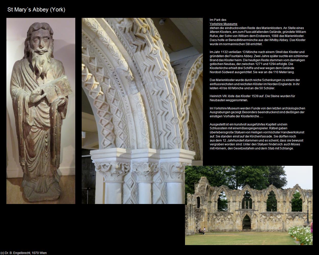 St Mary‘s Abbey (York, England) in Kulturatlas-ENGLAND und WALES(c)B.Engelbrecht