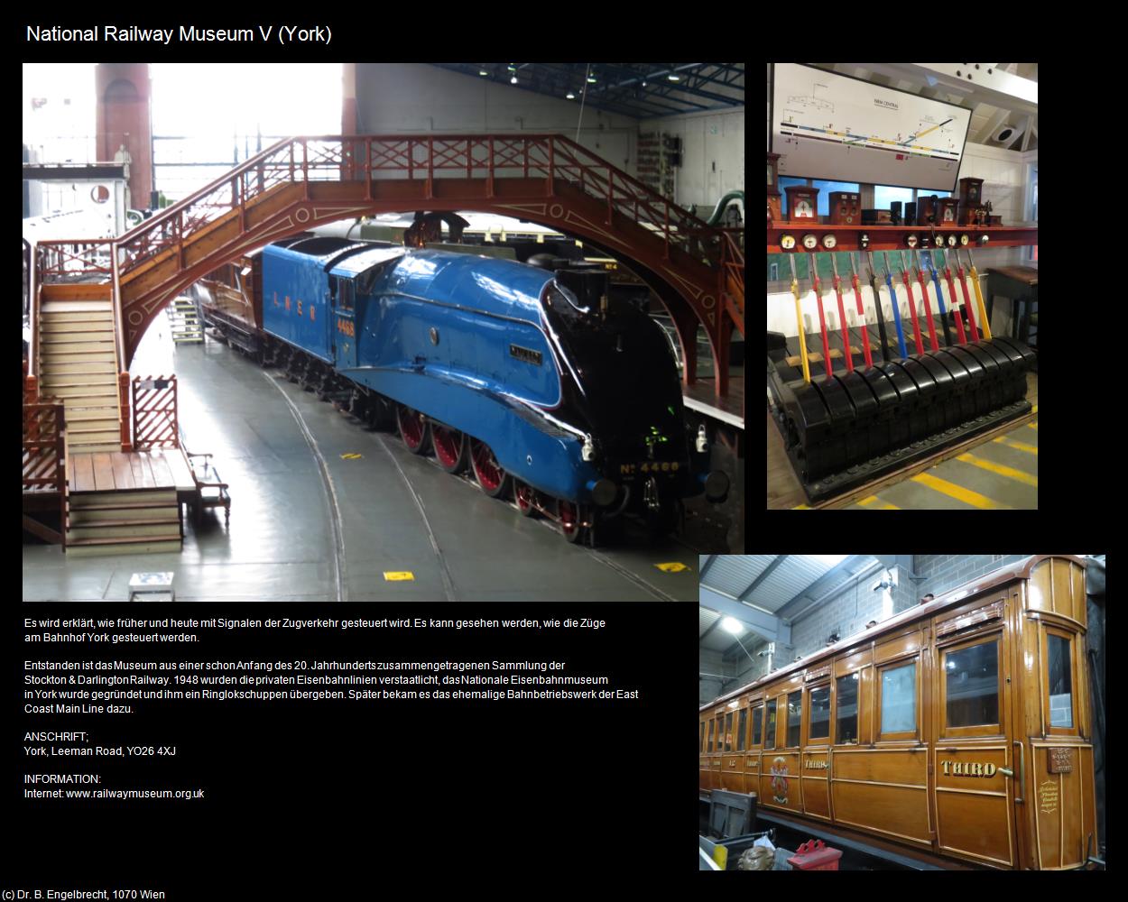 National Railway Museum V  (York, England) in Kulturatlas-ENGLAND und WALES