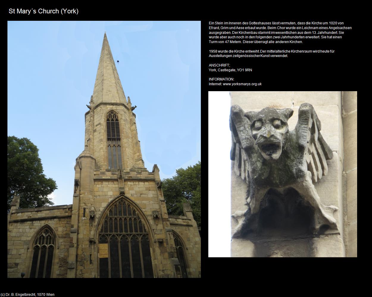 St Mary‘s Church (York, England) in Kulturatlas-ENGLAND und WALES