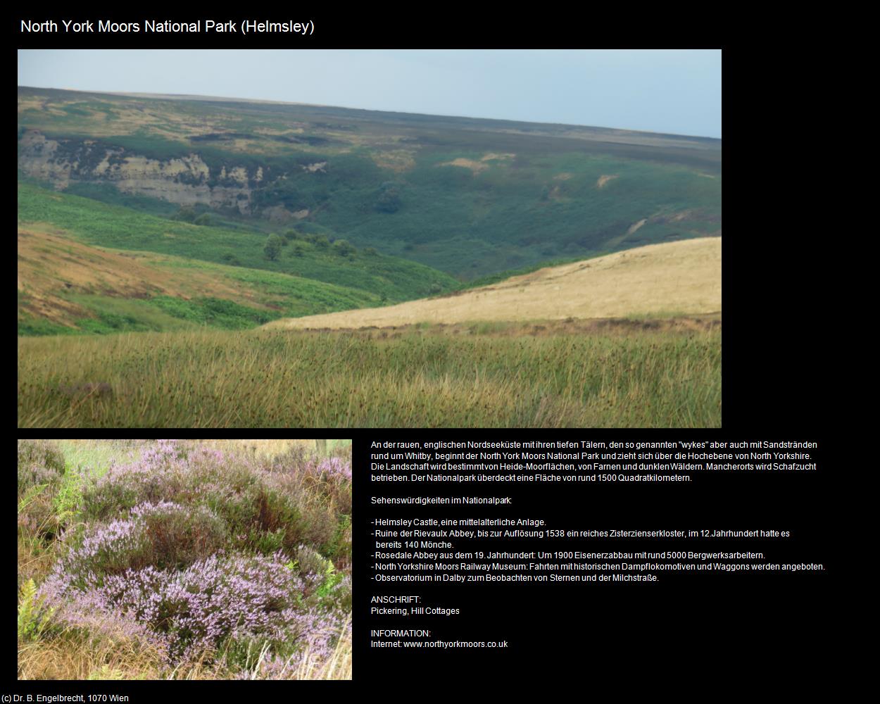 North York Moors National Park  (Helmsley, England ) in Kulturatlas-ENGLAND und WALES