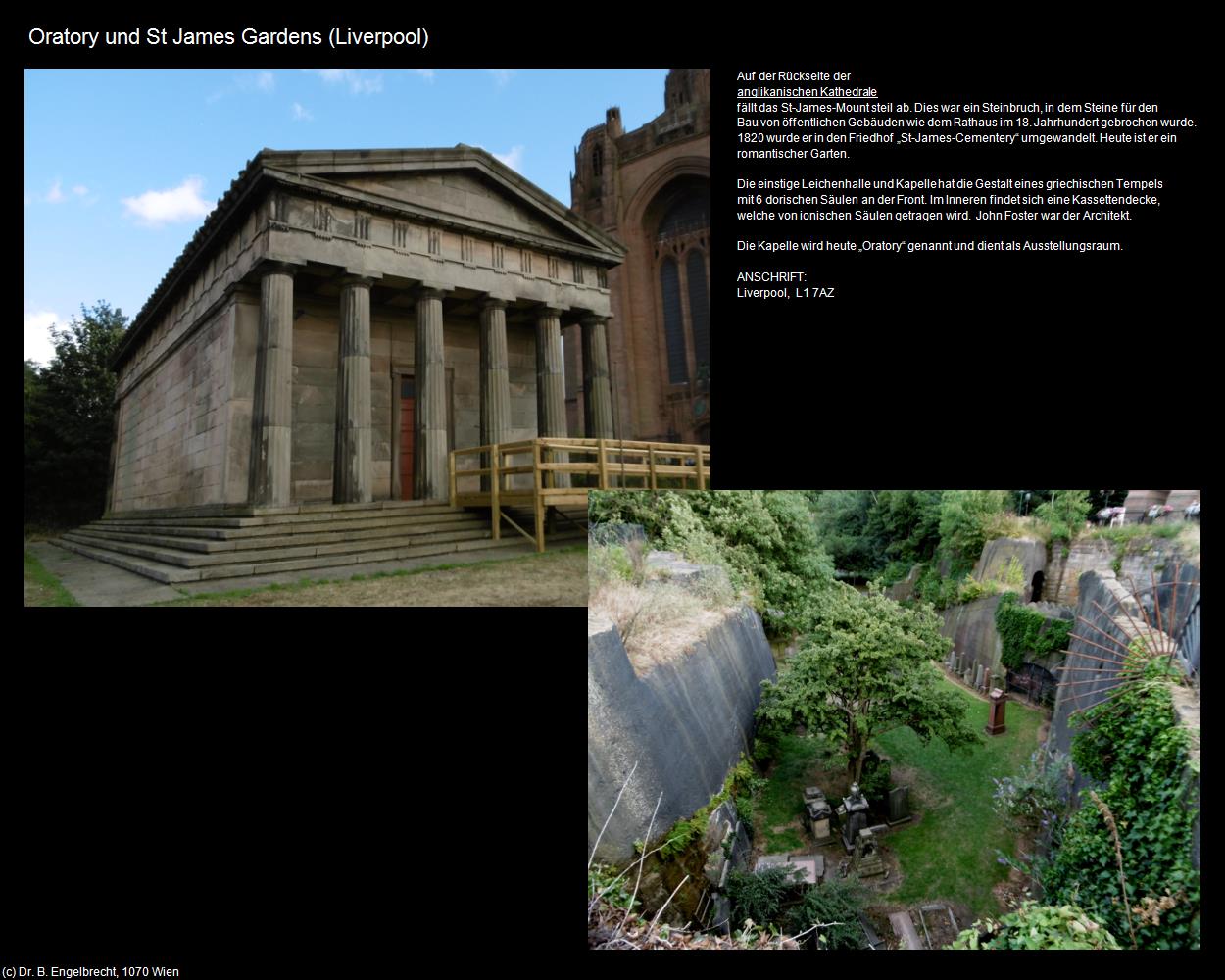 Oratory und St James Gardens   (Liverpool, England) in Kulturatlas-ENGLAND und WALES(c)B.Engelbrecht