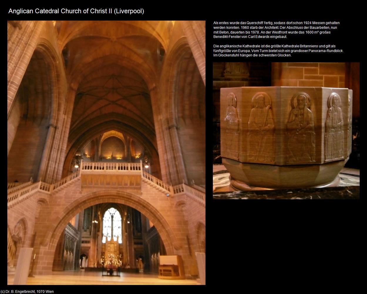 Anglican Catedral Church of Christ II   (Liverpool, England) in Kulturatlas-ENGLAND und WALES