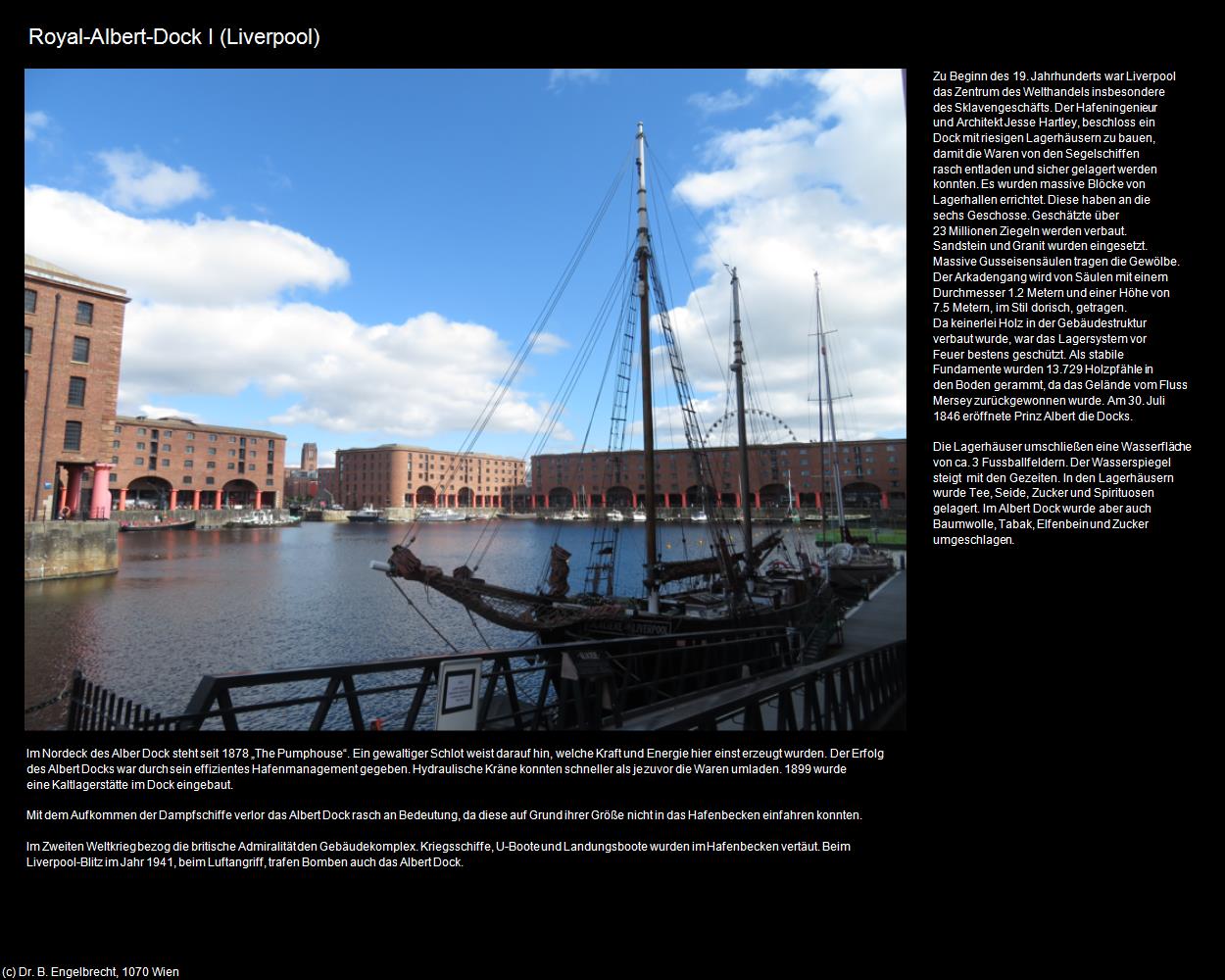 Royal-Albert-Dock I   (Liverpool, England) in Kulturatlas-ENGLAND und WALES