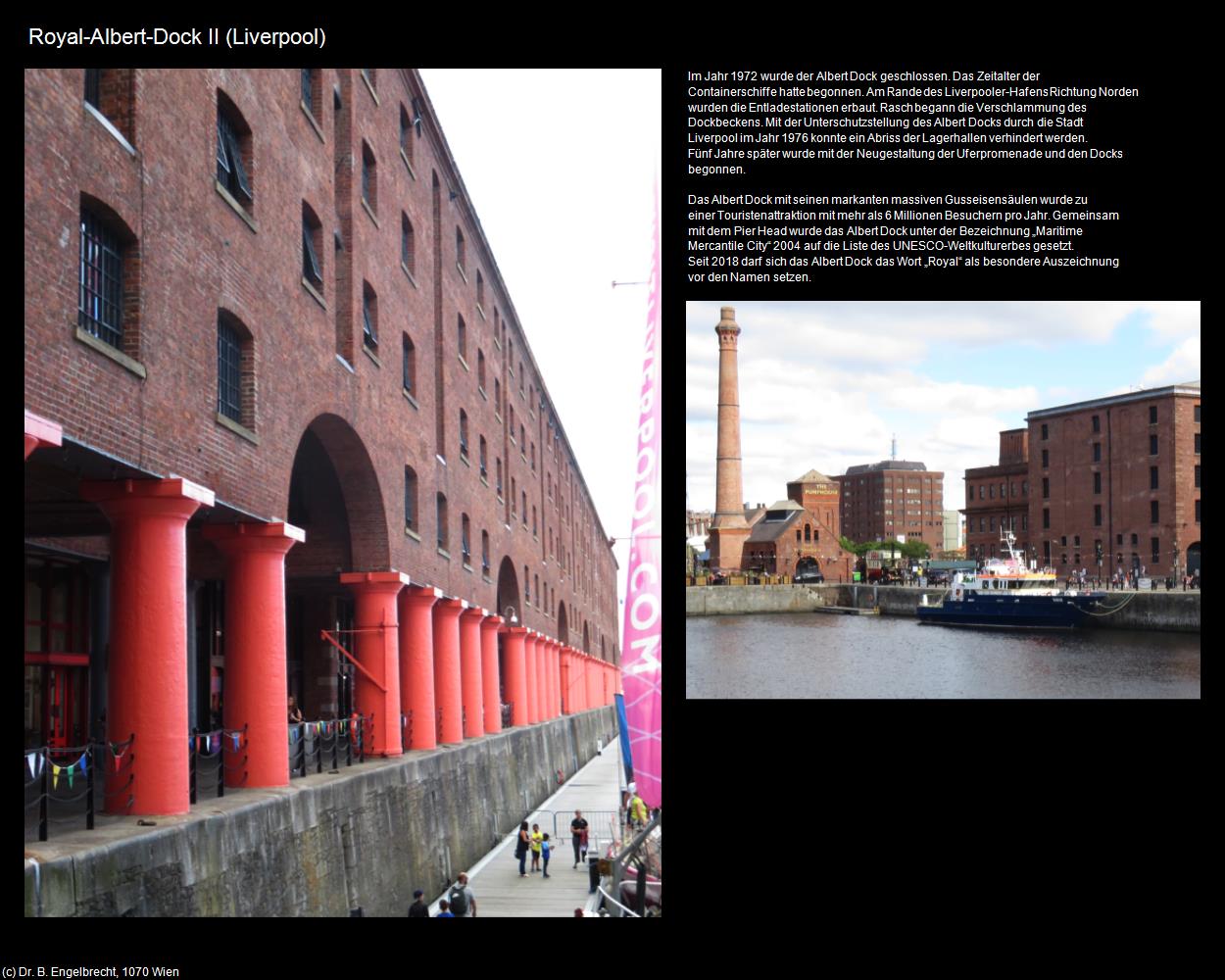 Royal-Albert-Dock II  (Liverpool, England) in Kulturatlas-ENGLAND und WALES