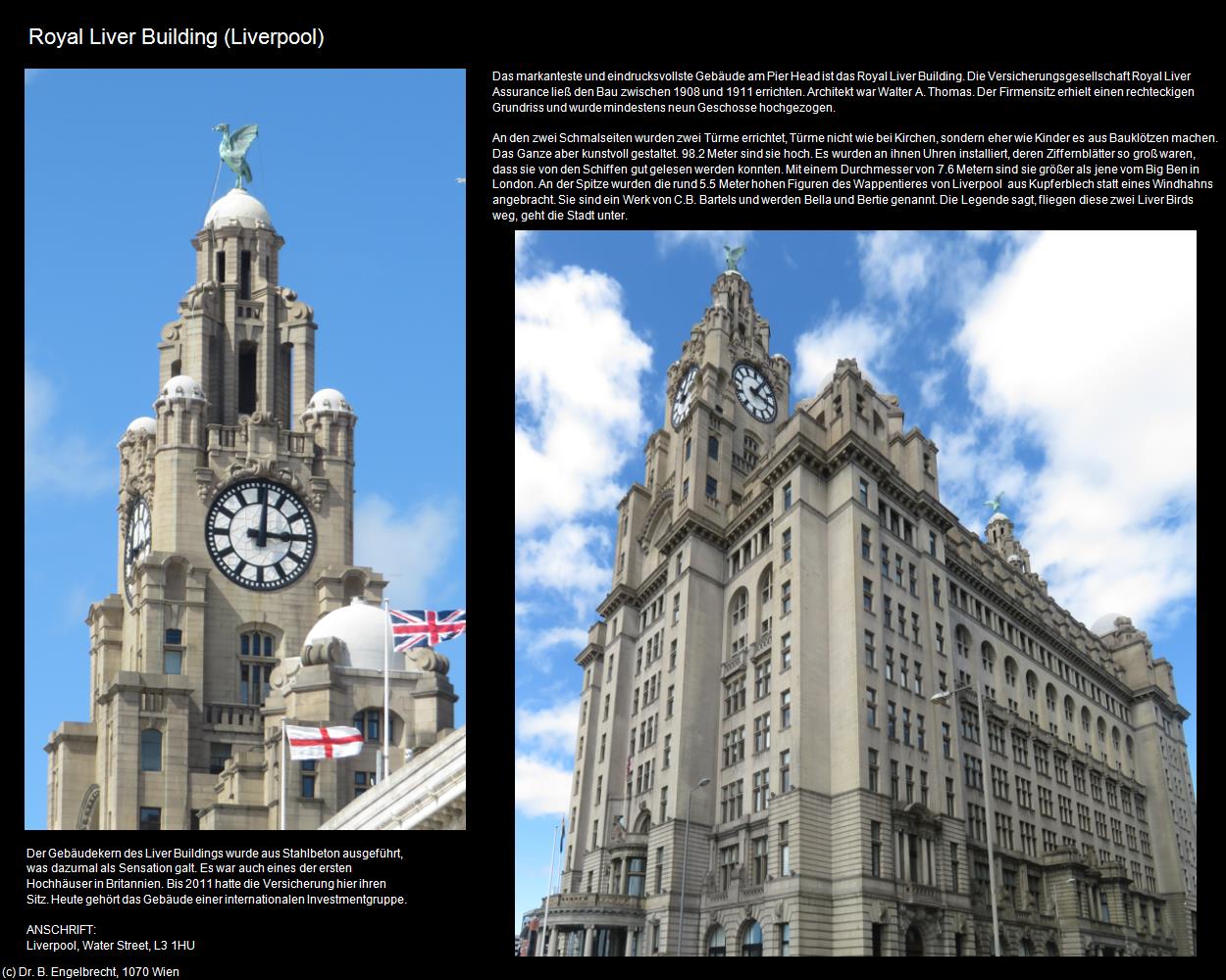 Royal Liver Building   (Liverpool, England) in Kulturatlas-ENGLAND und WALES