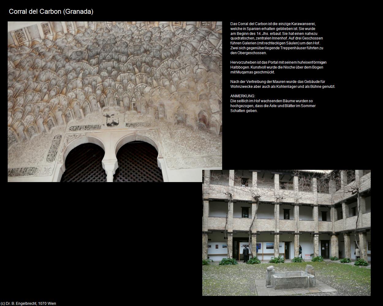 Corral del Carbon (Granada) in Kulturatlas-SPANIEN-ANDALUSIEN