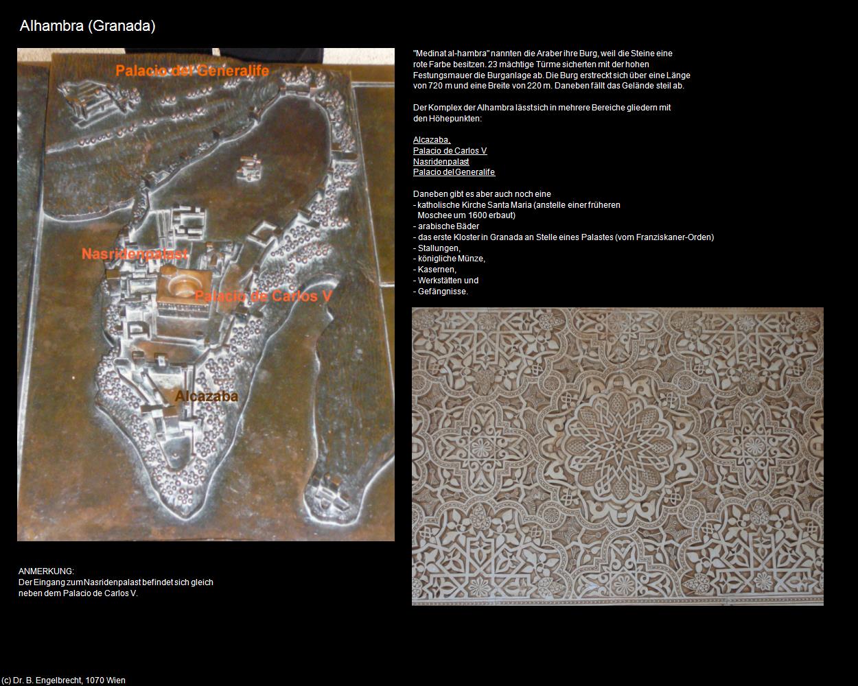 Alhambra  (Granada) in Kulturatlas-SPANIEN-ANDALUSIEN(c)B.Engelbrecht