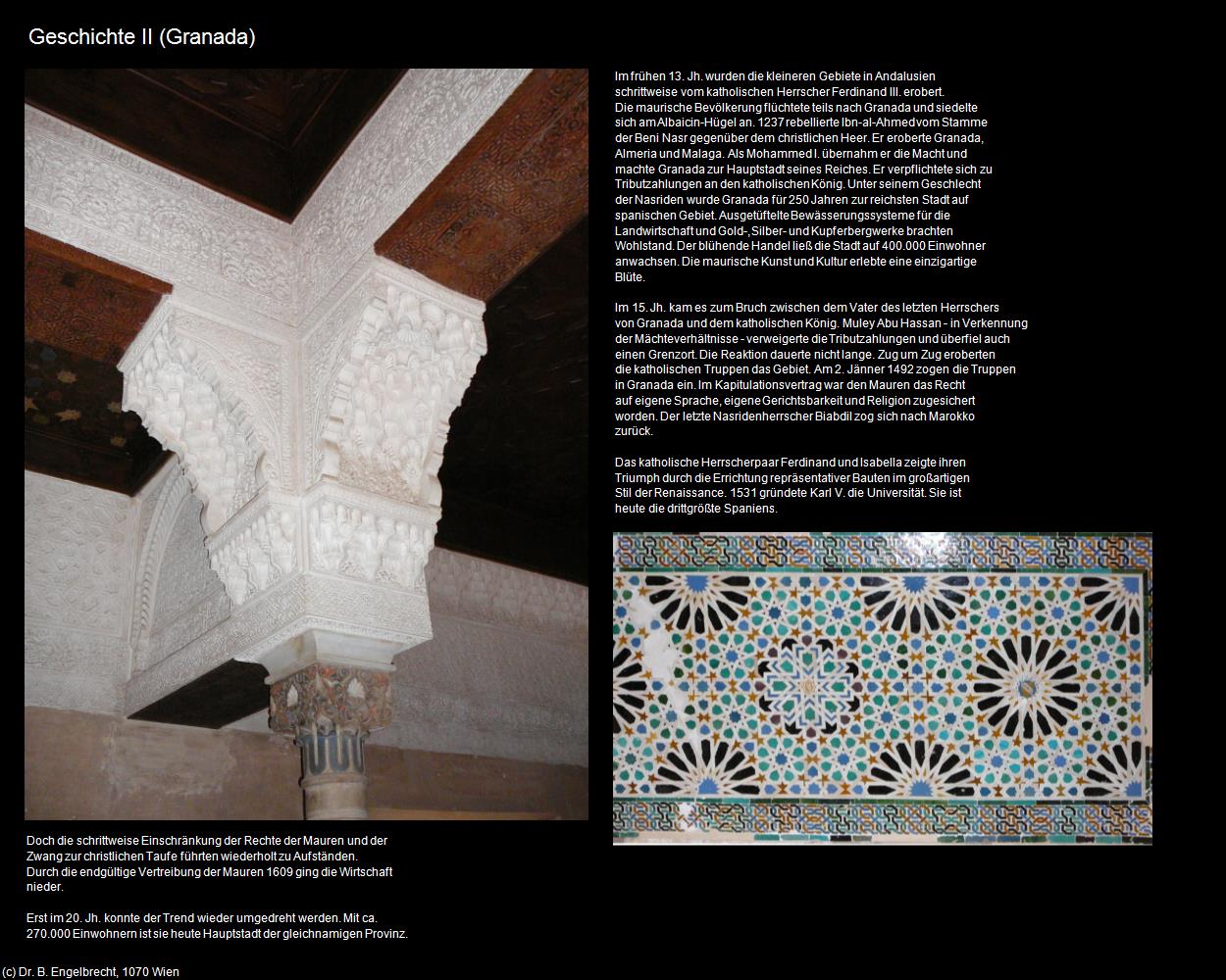 Geschichte II (Granada) in Kulturatlas-SPANIEN-ANDALUSIEN
