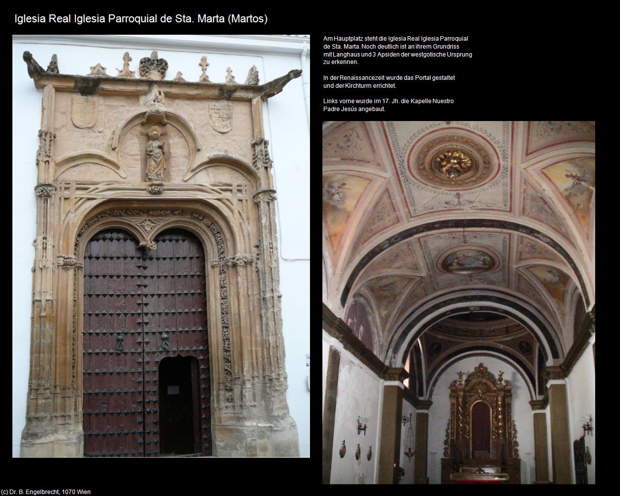 Iglesia Real Iglesia Parroquial de Sta. Marta (Martos) in Kulturatlas-SPANIEN-ANDALUSIEN