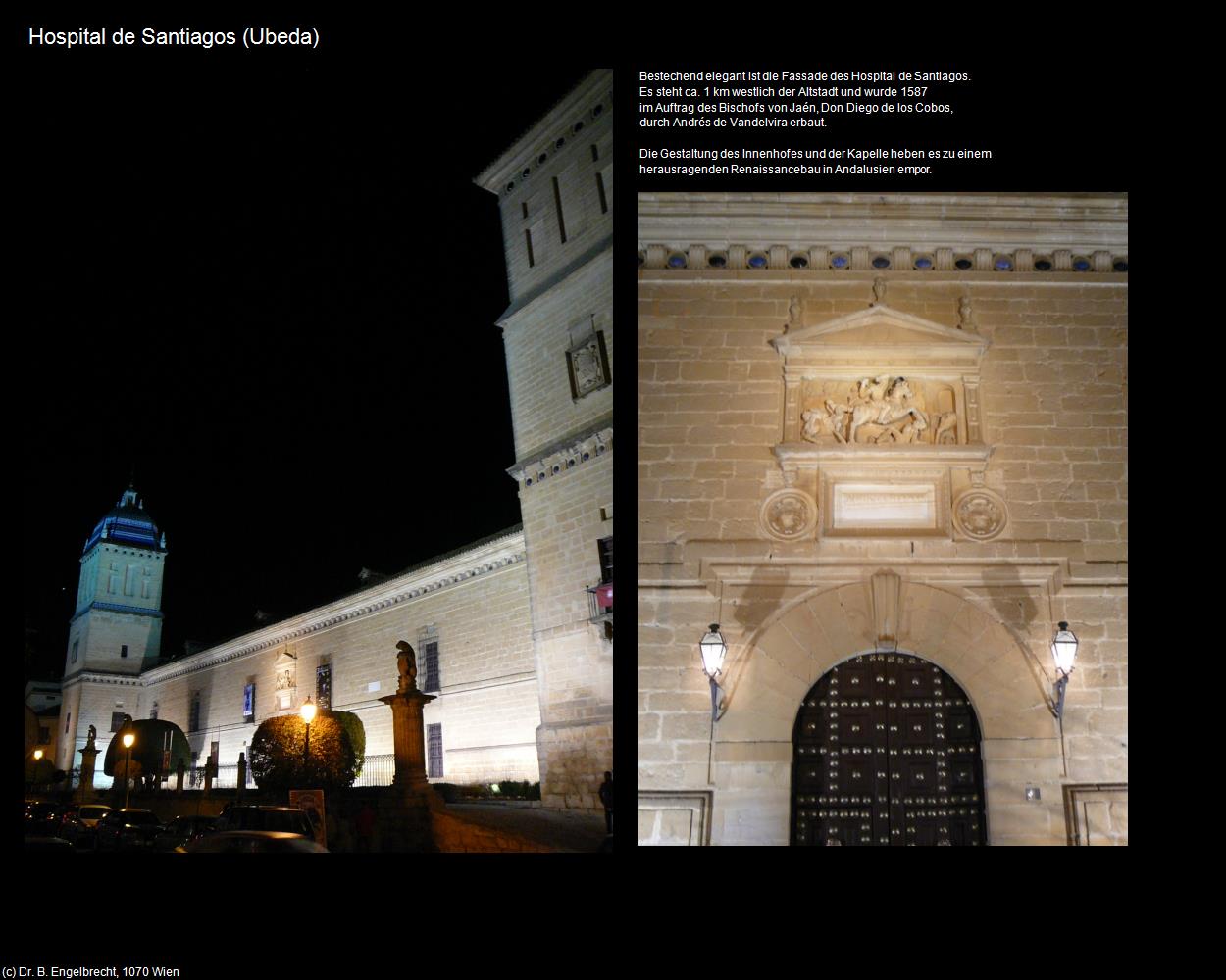 Hospital de Santiagos (Ubeda) in Kulturatlas-SPANIEN-ANDALUSIEN