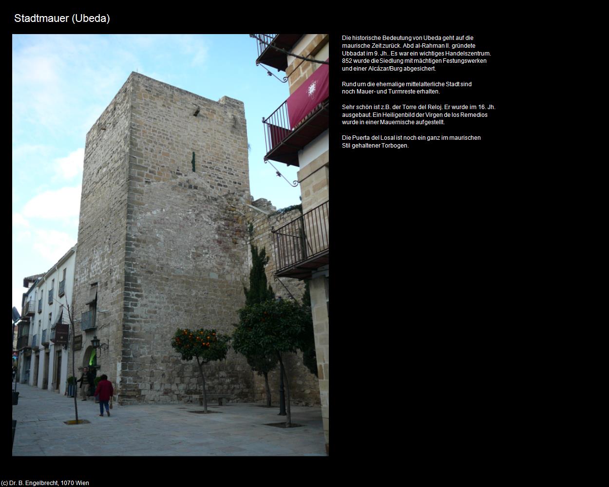 Stadtmauer (Ubeda) in Kulturatlas-SPANIEN-ANDALUSIEN