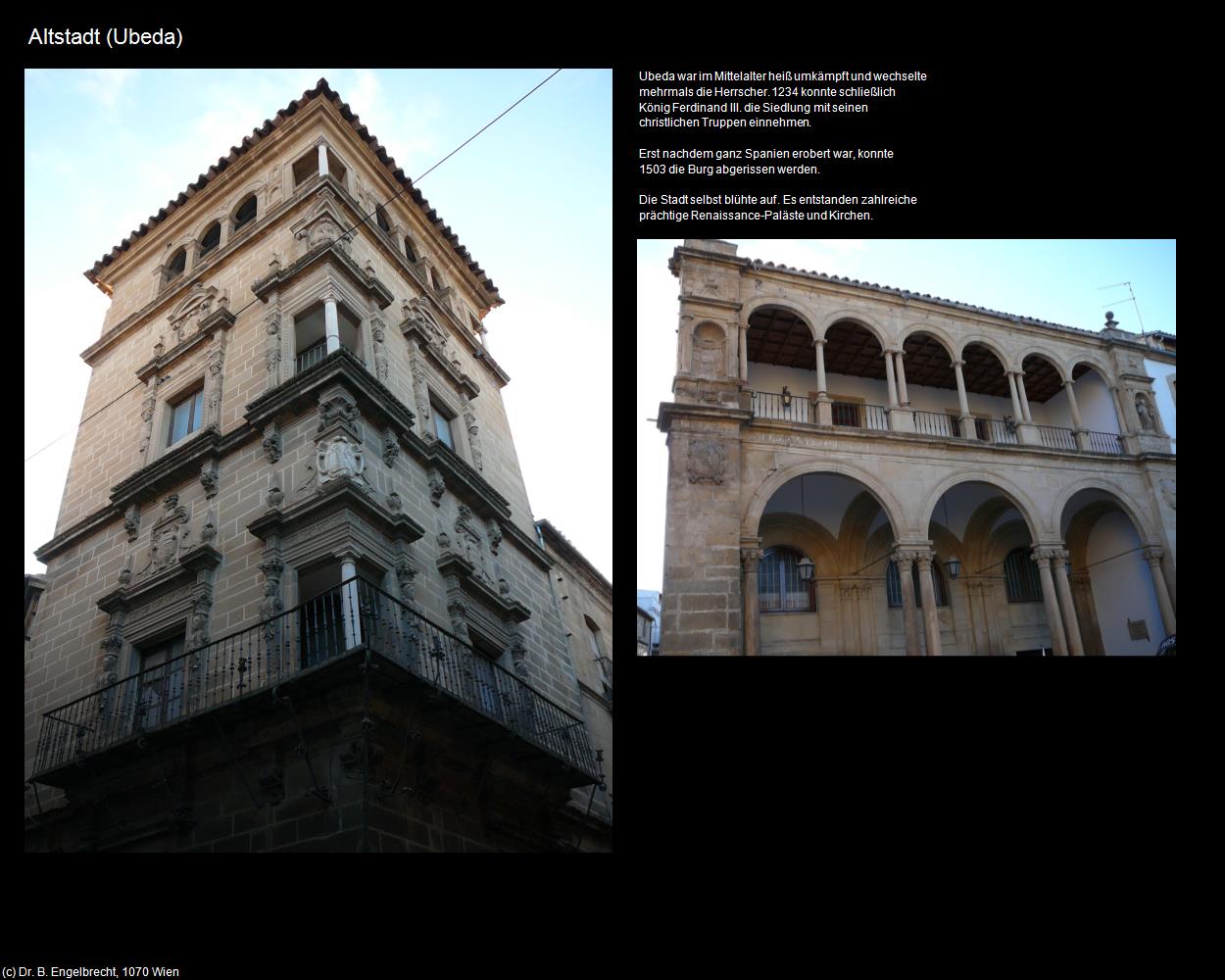 Altstadt (Ubeda) in Kulturatlas-SPANIEN-ANDALUSIEN