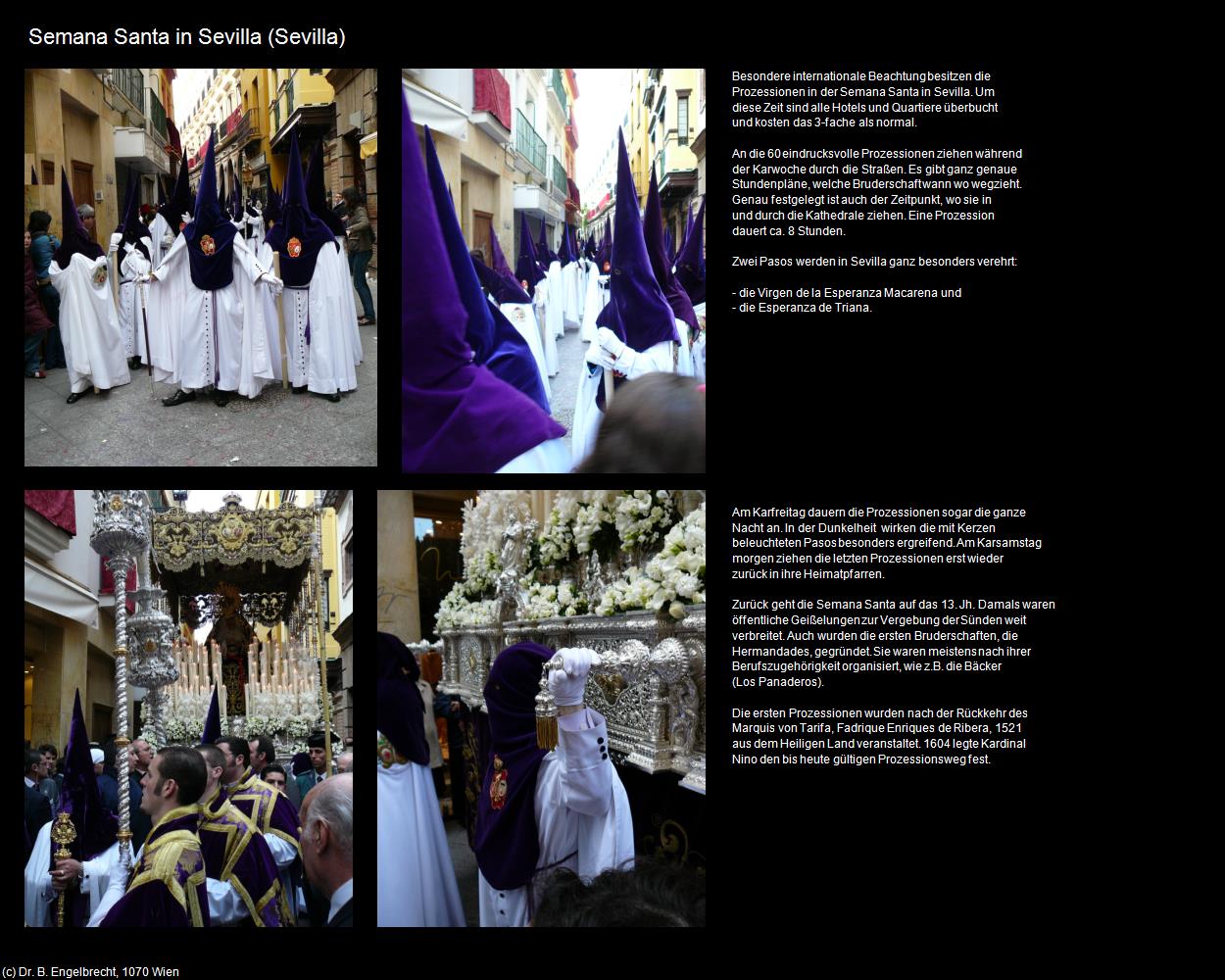 Semana Santa in Sevilla (Sevilla) in Kulturatlas-SPANIEN-ANDALUSIEN