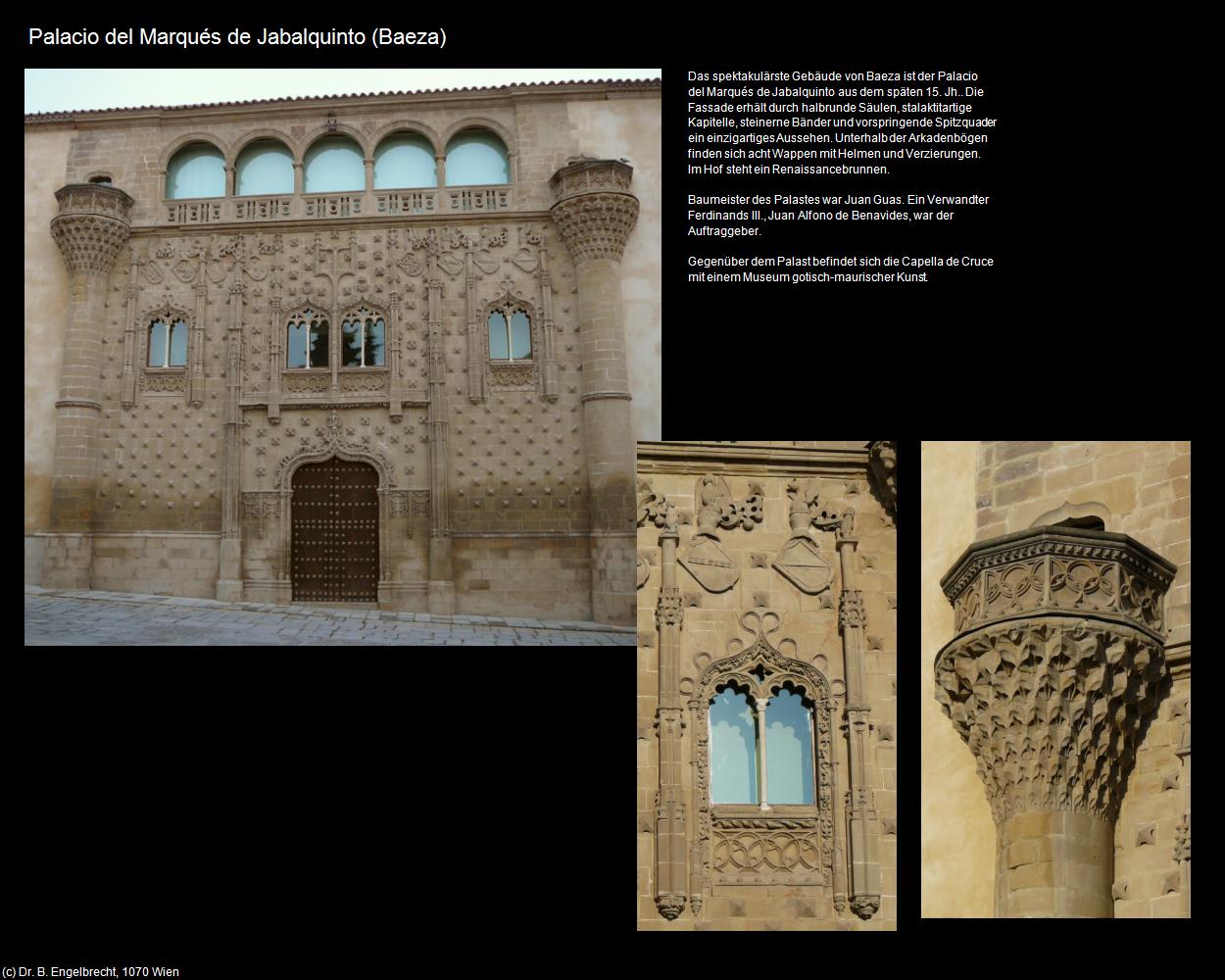 Palacio del Marqués de Jabalquinto (Baeza) in Kulturatlas-SPANIEN-ANDALUSIEN