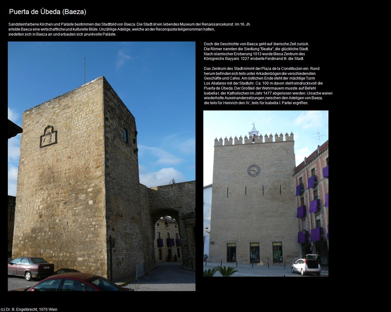 Puerta de beda (Baeza) in Kulturatlas-SPANIEN-ANDALUSIEN