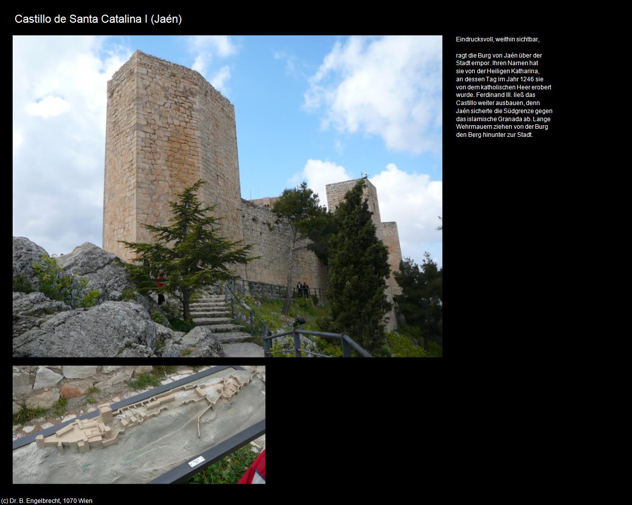 Castillo de Santa Catalina I (Jaén) in ANDALUSIEN