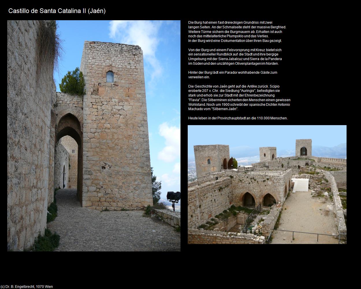 Castillo de Santa Catalina II (Jaén) in Kulturatlas-SPANIEN-ANDALUSIEN