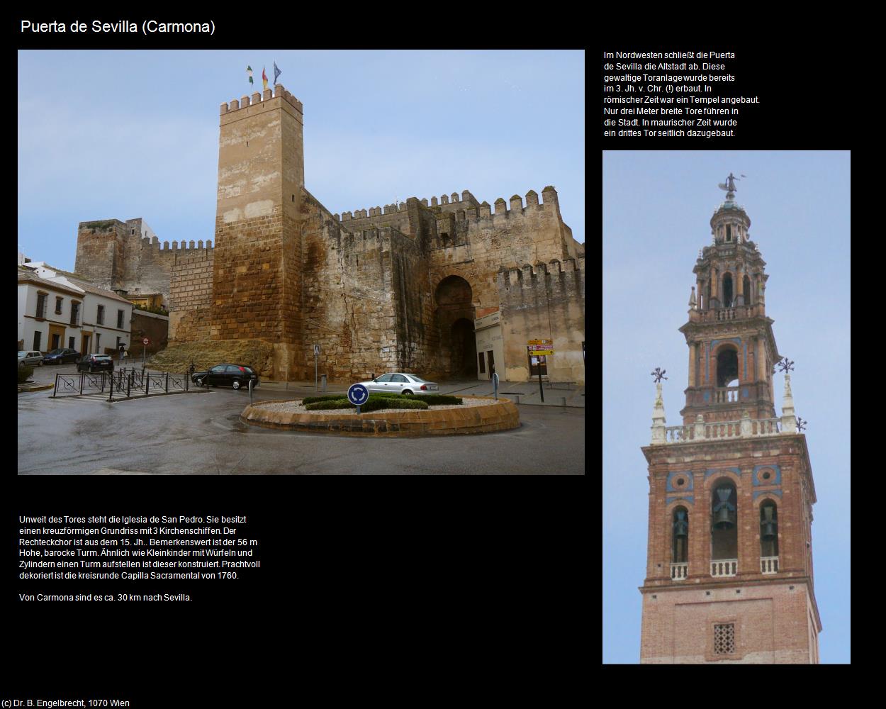 Puerta de Sevilla (Carmona) in Kulturatlas-SPANIEN-ANDALUSIEN