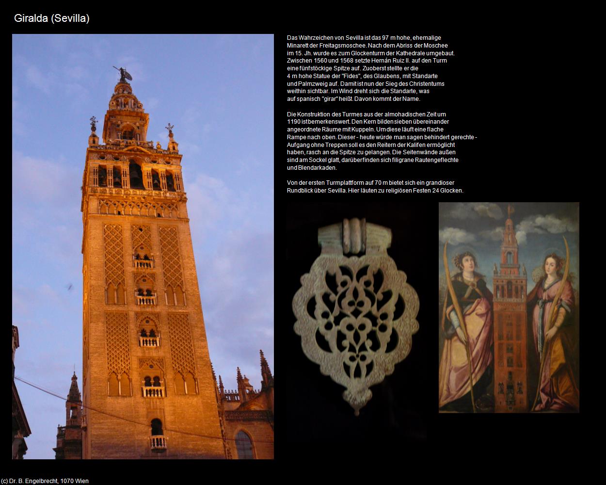 Giralda (Sevilla) in Kulturatlas-SPANIEN-ANDALUSIEN