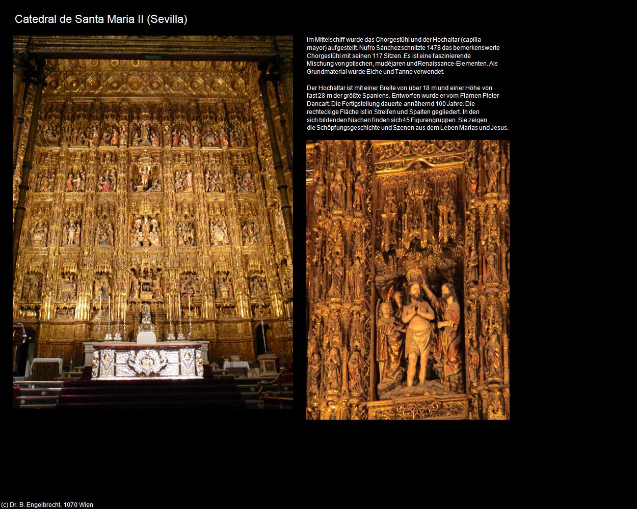 Catedral de Santa Maria II (Sevilla) in Kulturatlas-SPANIEN-ANDALUSIEN