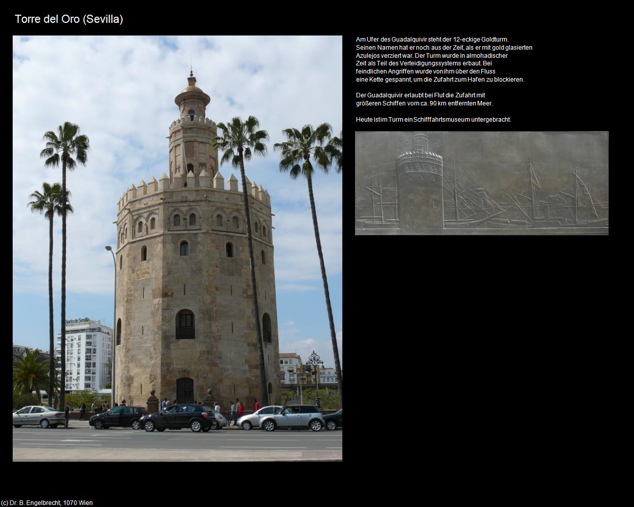Torre del Oro (Sevilla) in Kulturatlas-SPANIEN-ANDALUSIEN