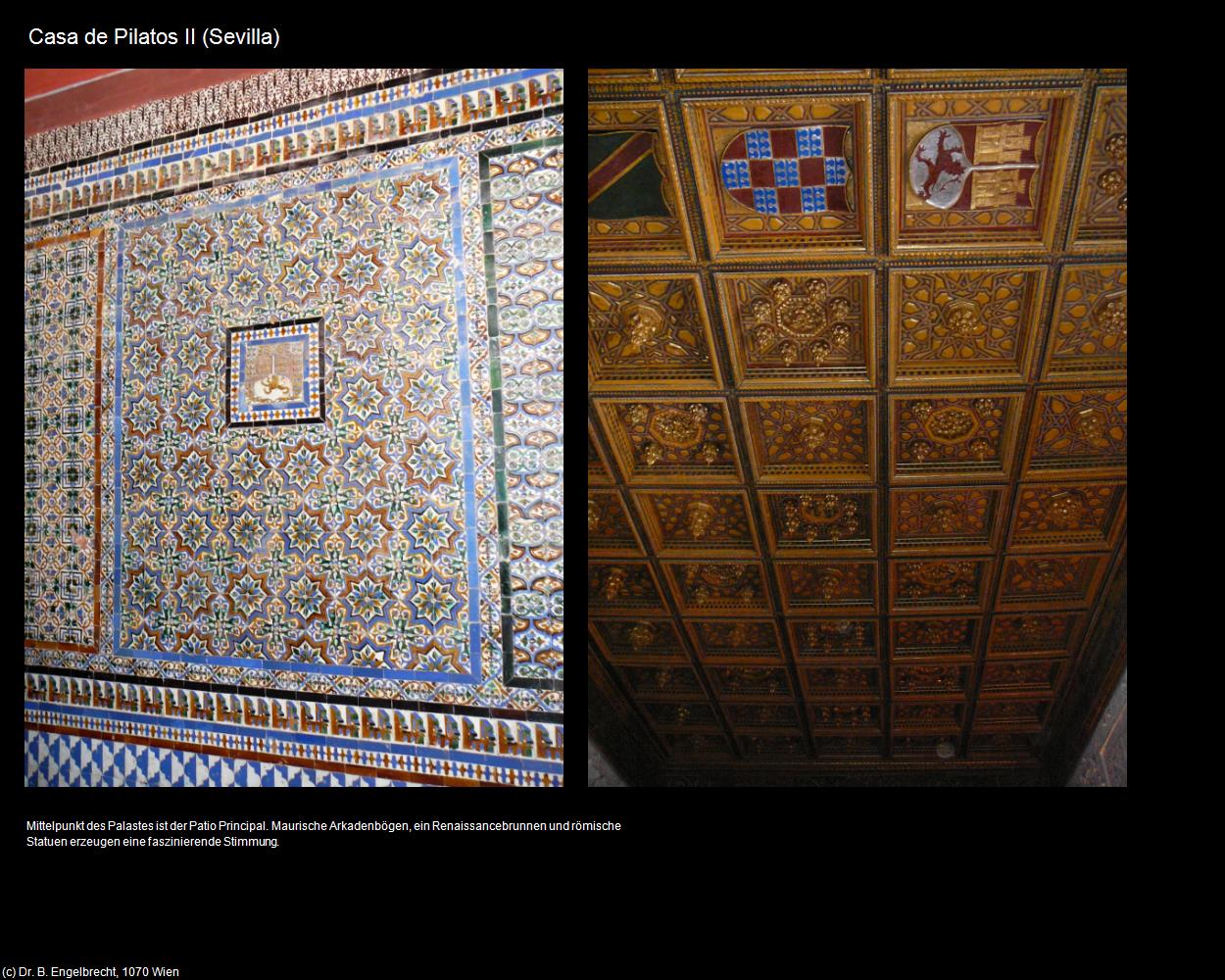 Casa de Pilatos II (Sevilla) in Kulturatlas-SPANIEN-ANDALUSIEN