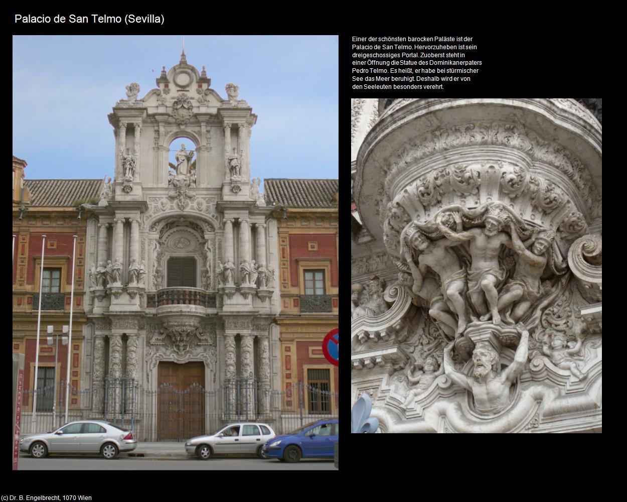 Palacio de San Telmo (Sevilla) in Kulturatlas-SPANIEN-ANDALUSIEN