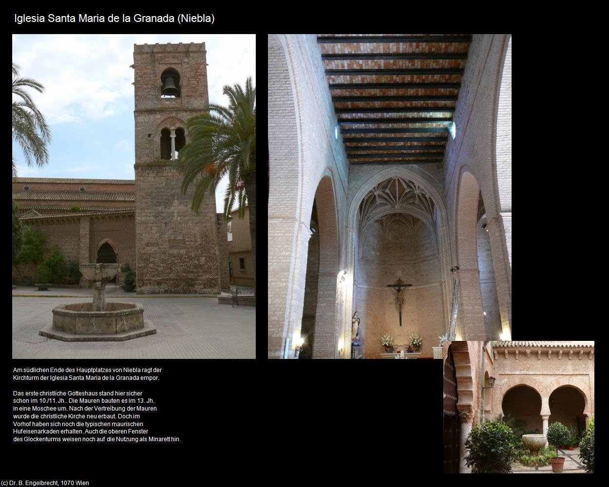 Iglesia Santa Maria de la Granada (Niebla) in Kulturatlas-SPANIEN-ANDALUSIEN