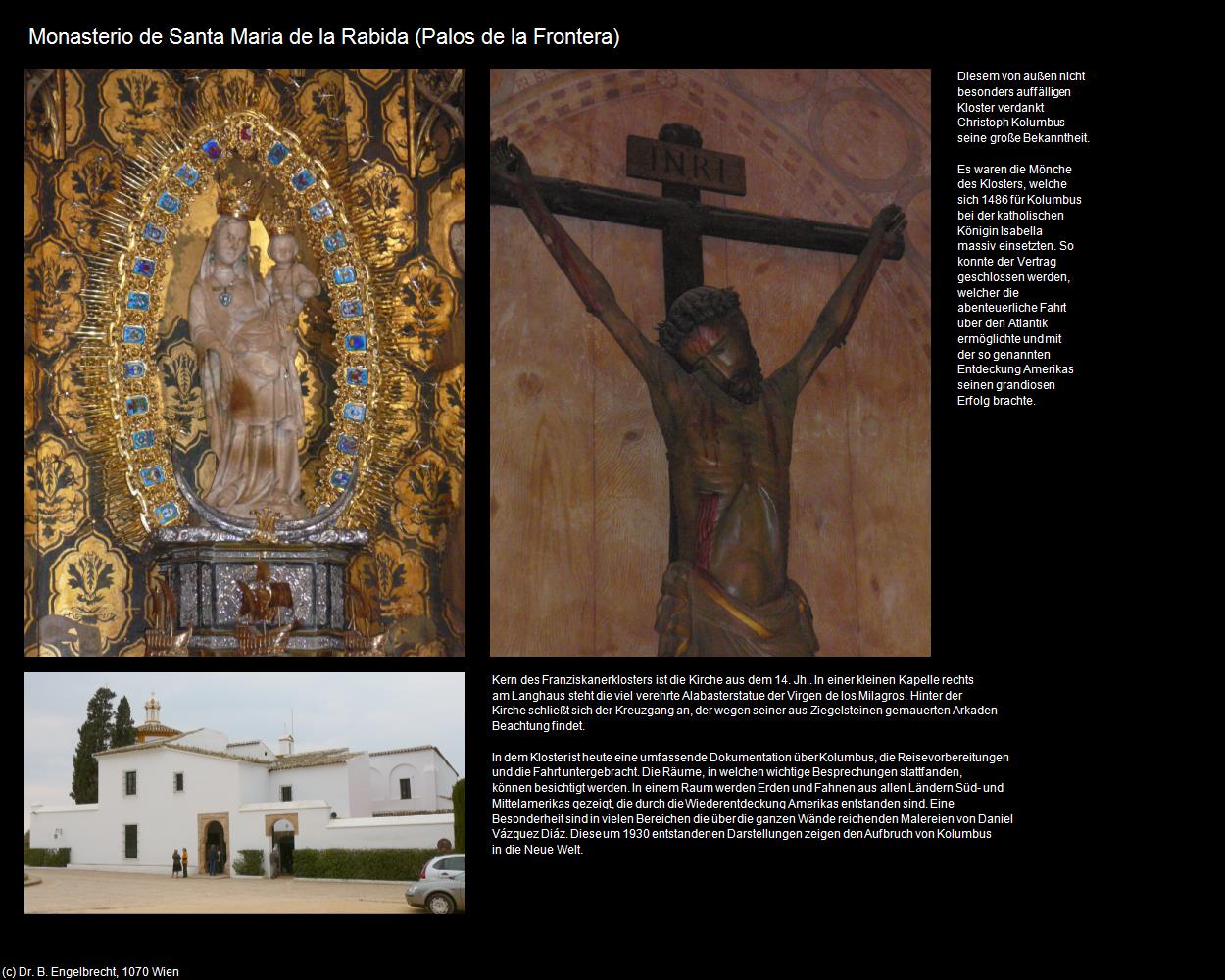 Monasterio de Santa Maria de la Rabida (Palos de la Frontera) in Kulturatlas-SPANIEN-ANDALUSIEN