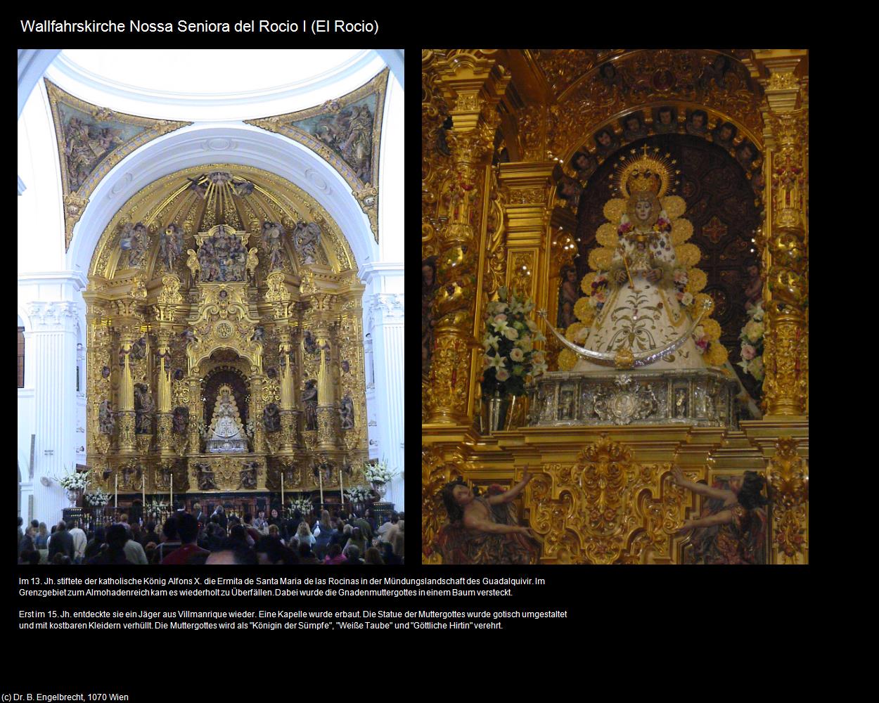Wallfahrsk. Nossa Seniora del Rocio I (El Rocio) in Kulturatlas-SPANIEN-ANDALUSIEN