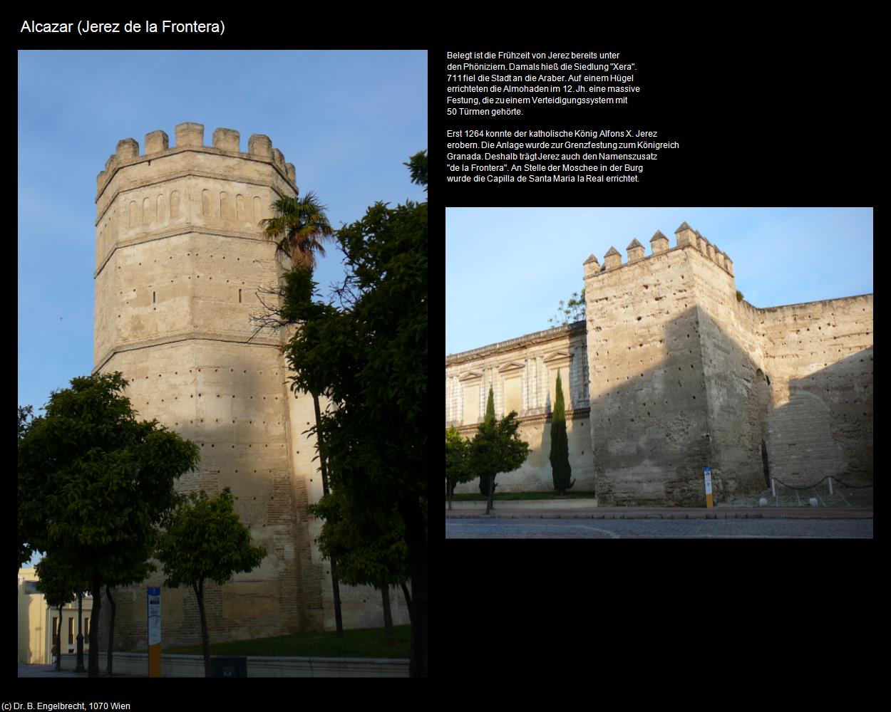 Alcazar (Jerez de la Frontera) in Kulturatlas-SPANIEN-ANDALUSIEN