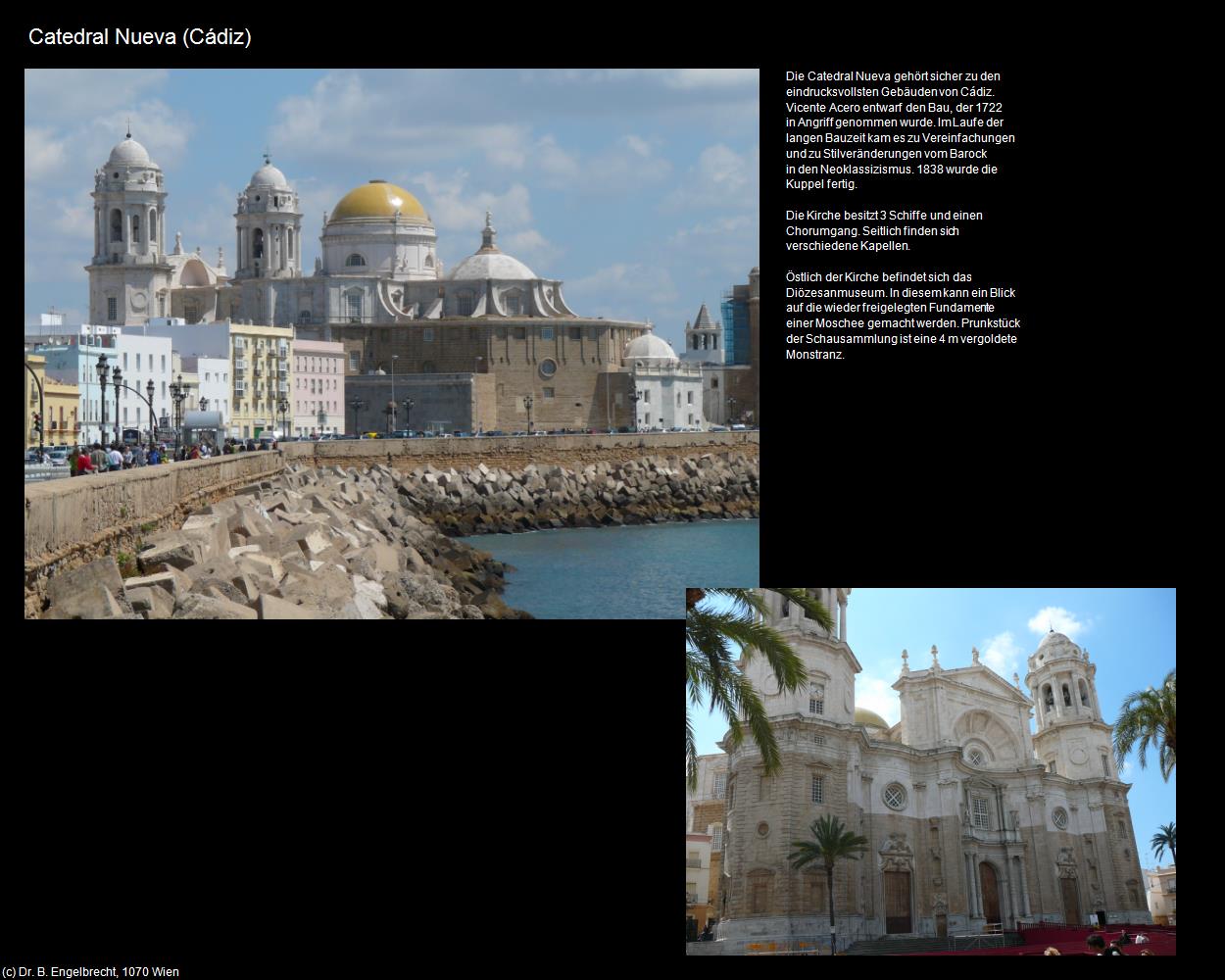Catedral Nueva (Cádiz) in Kulturatlas-SPANIEN-ANDALUSIEN