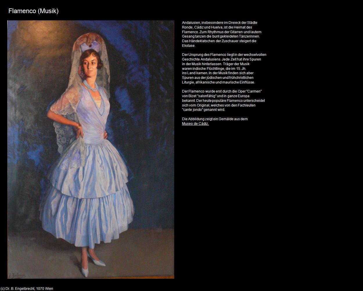 Flamenco (Sanl&uacute;car de Barrameda) in Kulturatlas-SPANIEN-ANDALUSIEN(c)B.Engelbrecht