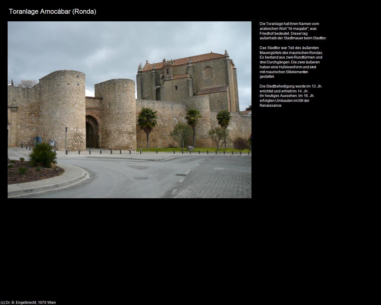Toranlage Amocábar (Ronda) in Kulturatlas-SPANIEN-ANDALUSIEN