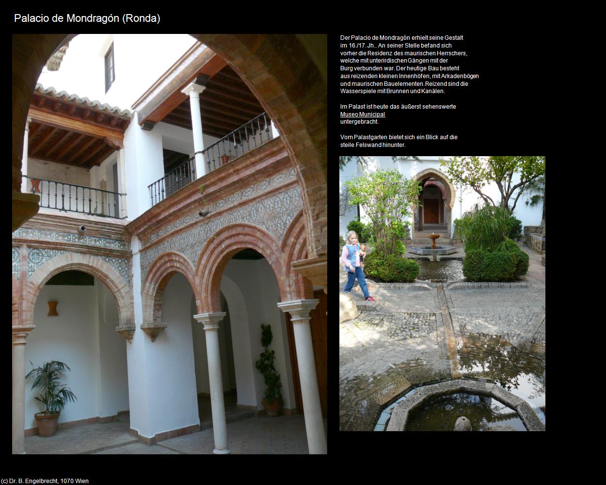 Palacio de Mondragón  (Ronda) in ANDALUSIEN(c)B.Engelbrecht